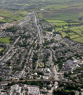 Aerial View of Redruth